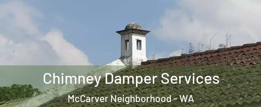 Chimney Damper Services McCarver Neighborhood - WA