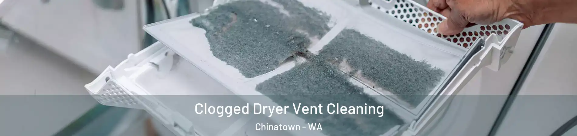 Clogged Dryer Vent Cleaning Chinatown - WA