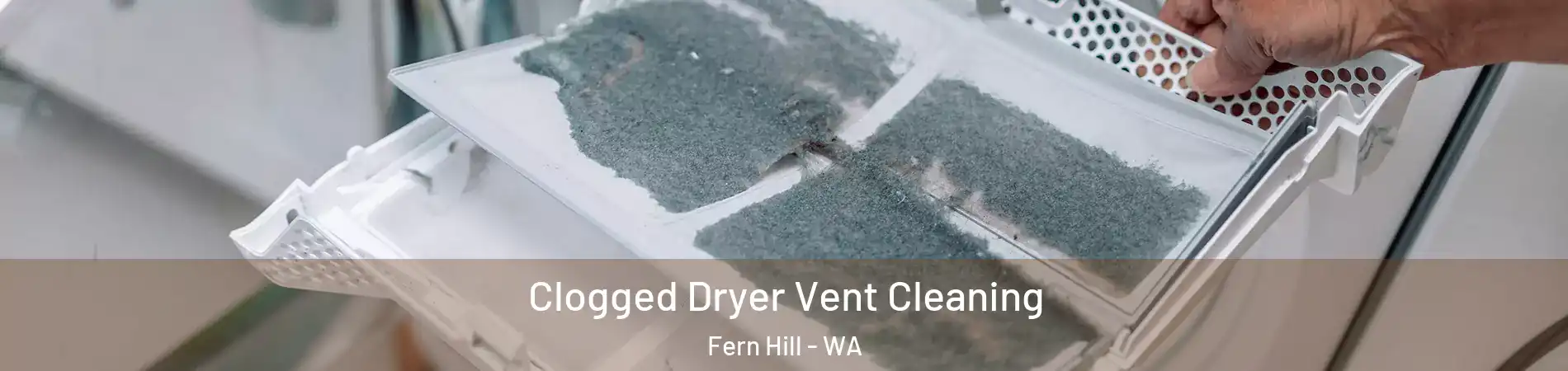 Clogged Dryer Vent Cleaning Fern Hill - WA