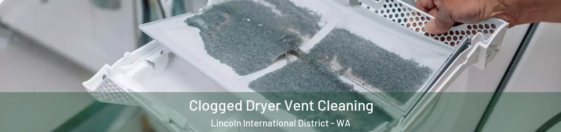 Clogged Dryer Vent Cleaning Lincoln International District - WA