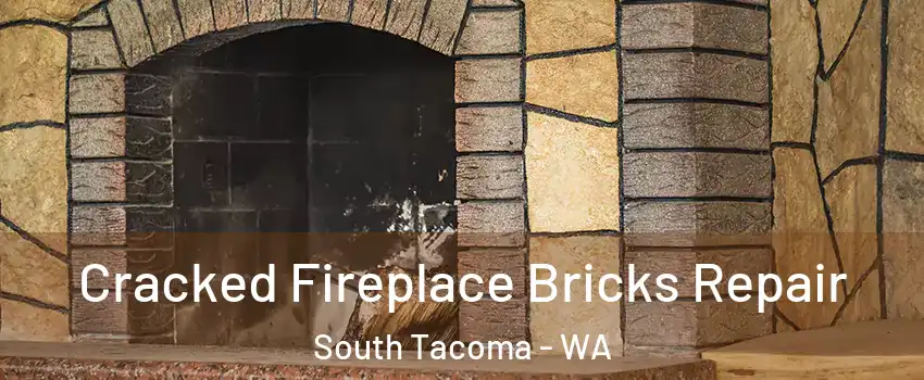 Cracked Fireplace Bricks Repair South Tacoma - WA