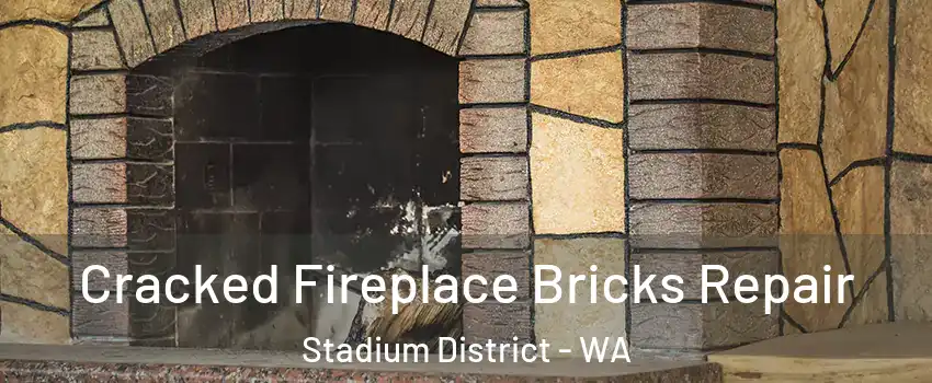 Cracked Fireplace Bricks Repair Stadium District - WA