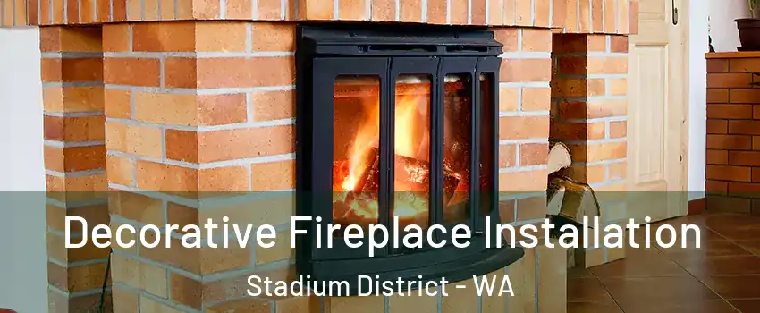 Decorative Fireplace Installation Stadium District - WA