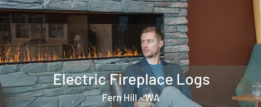 Electric Fireplace Logs Fern Hill - WA