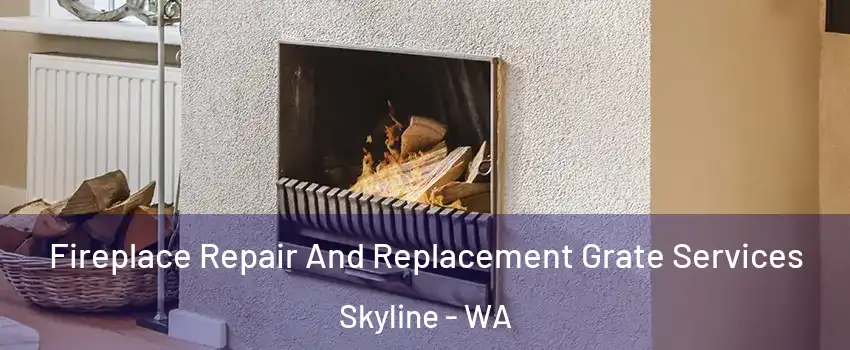 Fireplace Repair And Replacement Grate Services Skyline - WA