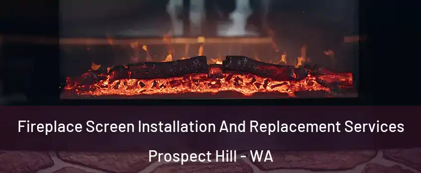 Fireplace Screen Installation And Replacement Services Prospect Hill - WA