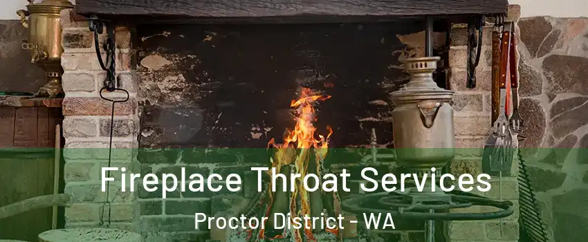 Fireplace Throat Services Proctor District - WA