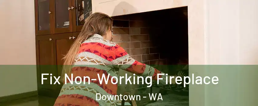 Fix Non-Working Fireplace Downtown - WA