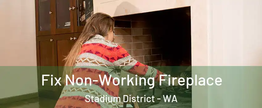 Fix Non-Working Fireplace Stadium District - WA