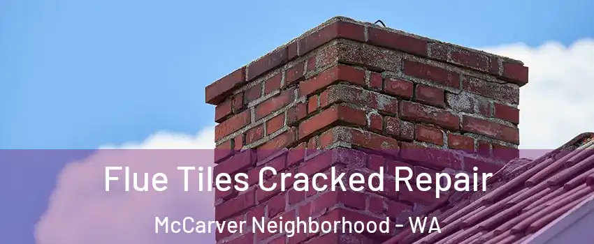 Flue Tiles Cracked Repair McCarver Neighborhood - WA