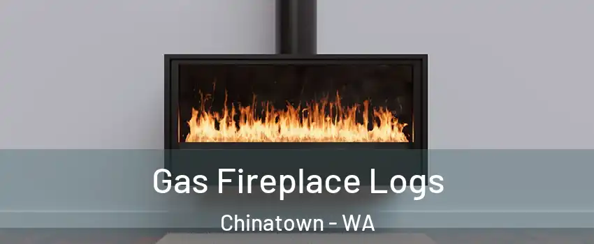 Gas Fireplace Logs Chinatown - WA