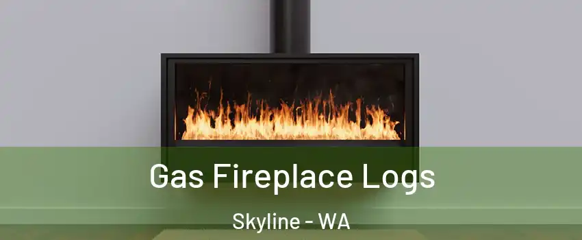 Gas Fireplace Logs Skyline - WA