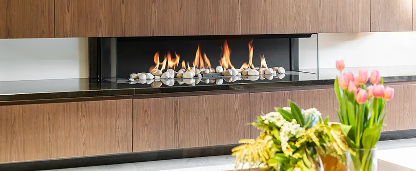 Double-height Fireplace Design Refurbishment in Lincoln International District, Washington