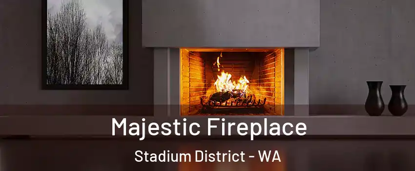 Majestic Fireplace Stadium District - WA