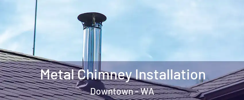 Metal Chimney Installation Downtown - WA