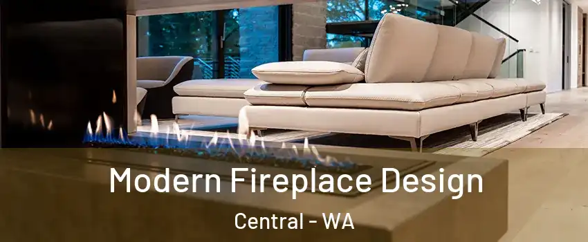 Modern Fireplace Design Central - WA