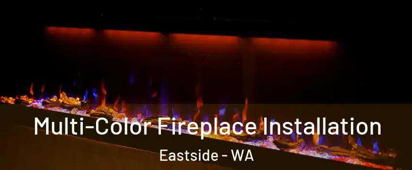 Multi-Color Fireplace Installation Eastside - WA