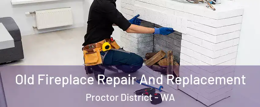 Old Fireplace Repair And Replacement Proctor District - WA