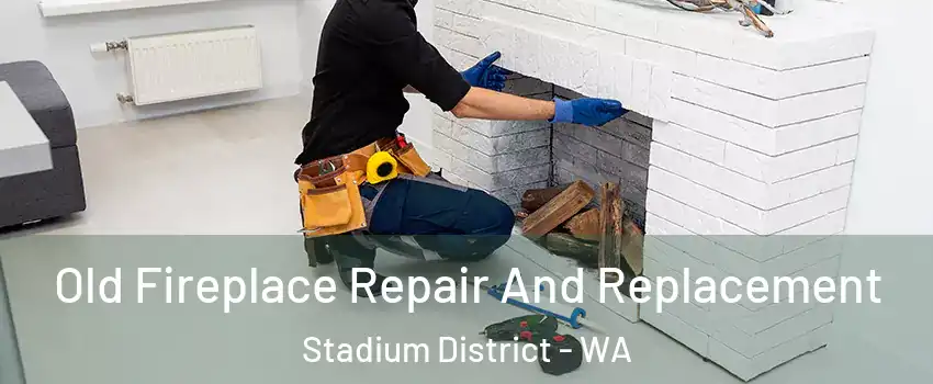 Old Fireplace Repair And Replacement Stadium District - WA