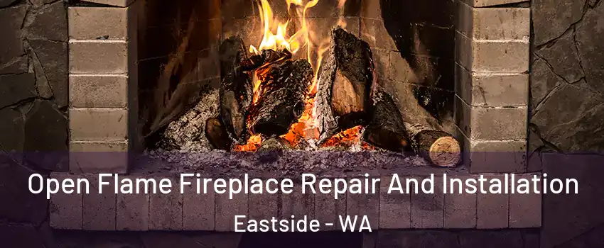 Open Flame Fireplace Repair And Installation Eastside - WA