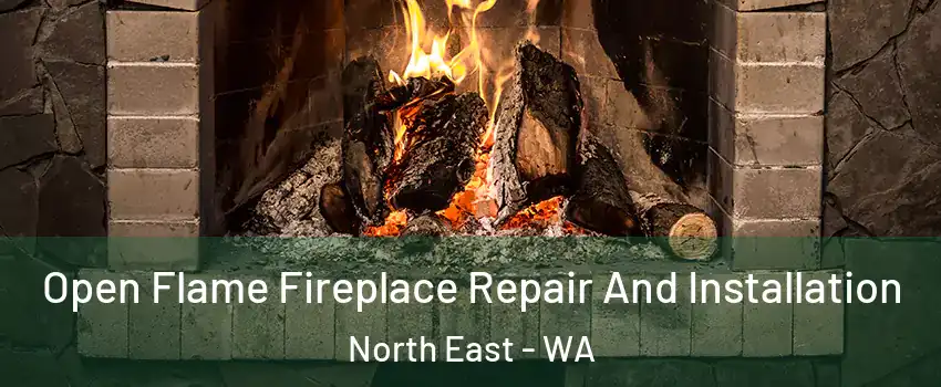 Open Flame Fireplace Repair And Installation North East - WA