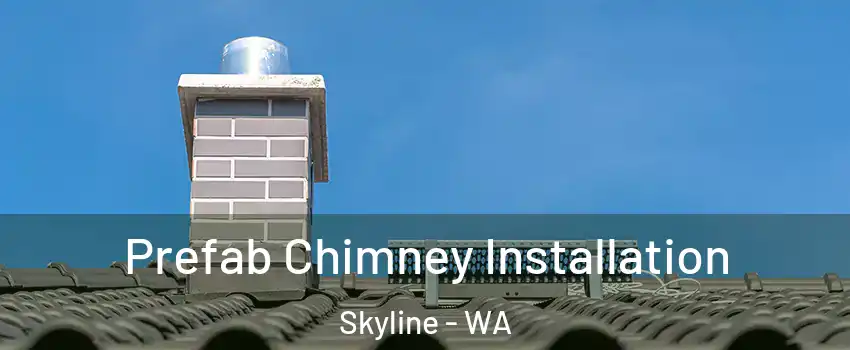 Prefab Chimney Installation Skyline - WA