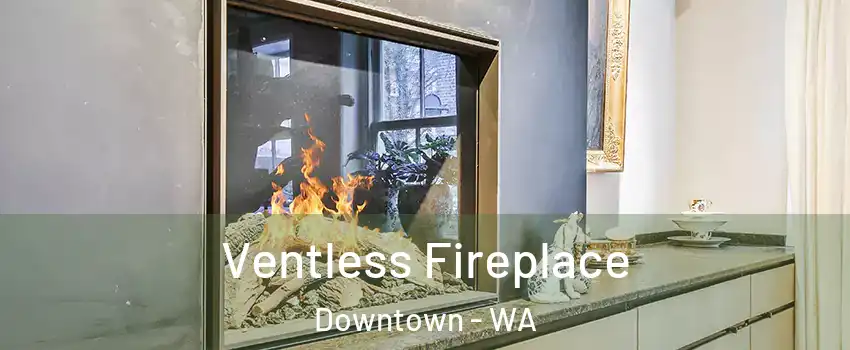 Ventless Fireplace Downtown - WA