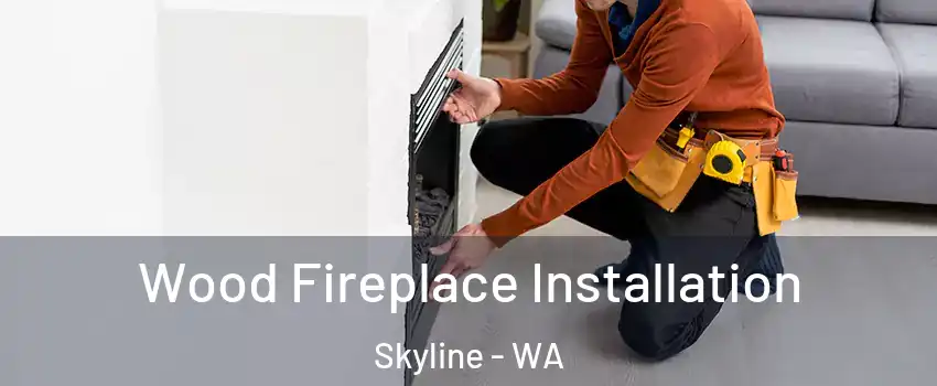 Wood Fireplace Installation Skyline - WA